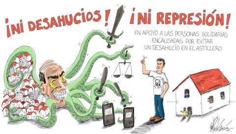 Ni desahucios ni represión