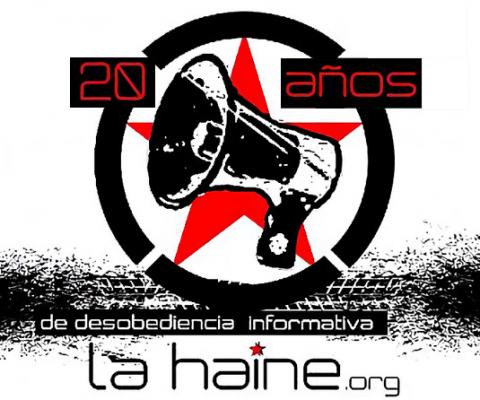 Lahaine.org, 20 años en las calles, 20 años en la red, 20 años de Desobediencia Informativa 