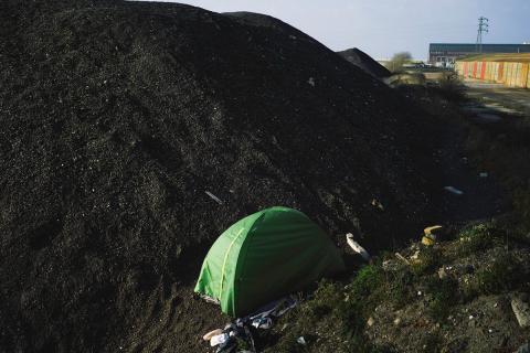 Calais, la rutina de la frontera