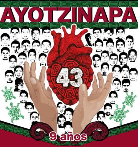 9 años de Ayotzinapa. La lucha por la verdad sigue