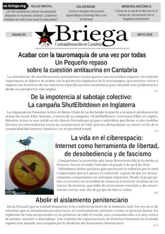 Un nuevo número del periódico mensual Briega ya está en las calles