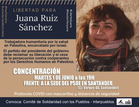 Libertad para Juana Ruiz Sanchez