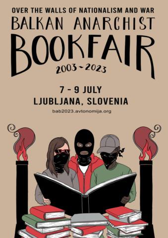 20 años de la Feria del Libro Anarquista de los Balcanes:  ¡Sobre los muros del nacionalismo y la guerra! 