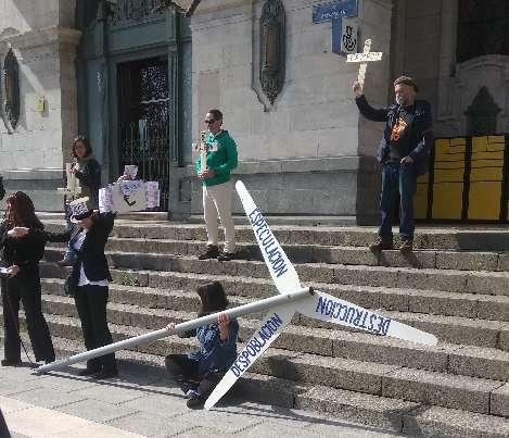 Movilización de los colectivos Vecinales en contra de los polígonos eólicos