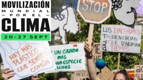 El jueves 19 de septiembre, os esperamos en el nido para informarnos y reflexionar sobre la Huelga Mundial por el Clima