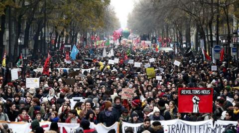 Huelgas en Francia y Reino Unido contra la carestía de la vida