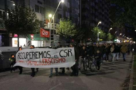 La defensa del CSR clama contra el fascismo