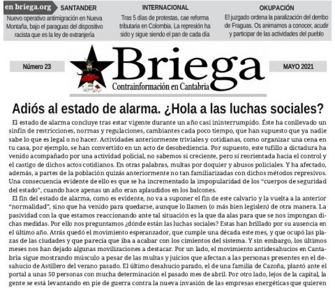 ¡Briega vuelve a las calles!