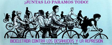 (ACTO CANCELADO)Bicicletada contra los desahucios y la represión