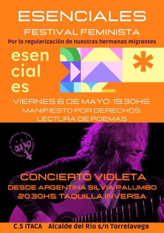 Este viernes en el centro social itaca  Festival Feminista en apoyo de la campaña Esenciales