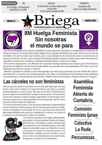 Nuevo Briega ya en la calle. Monográfico feminista "Sin Nosotras se para el mundo"