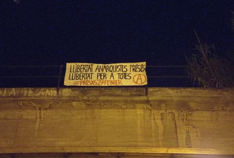 ¡8 meses del encarcelamiento de lxs anarquistas detenidxs en Barcelona!