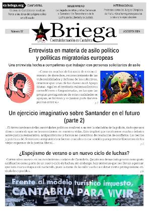 ¡Briega en papel de agosto ya en las calles!