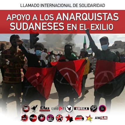 Llamamiento internacional de solidaridad. Apoyo a lxs anarquistas sudanesxs en el exilio