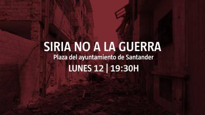 Pasaje seguro ya hace un llamamiento para el Lunes 12 contra la guerra de Siria